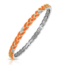 Load image into Gallery viewer, Braid Bangle with Stones