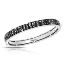 Load image into Gallery viewer, Melody Black Bangle