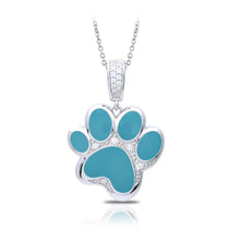 Load image into Gallery viewer, Paw Prints Pendant