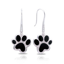 Load image into Gallery viewer, Paw Prints Earrings