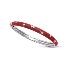 Load image into Gallery viewer, Paw Prints Bangle