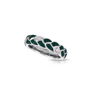 Braid Rings with Stones