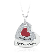 Load image into Gallery viewer, Hearts Together Pendant
