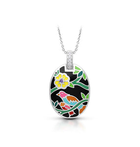 Songbird Oval Pendant