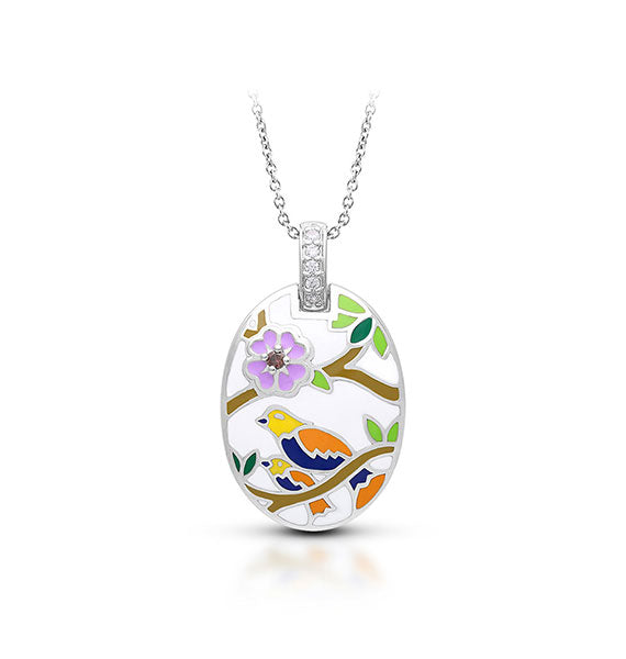 Songbird Oval Pendant