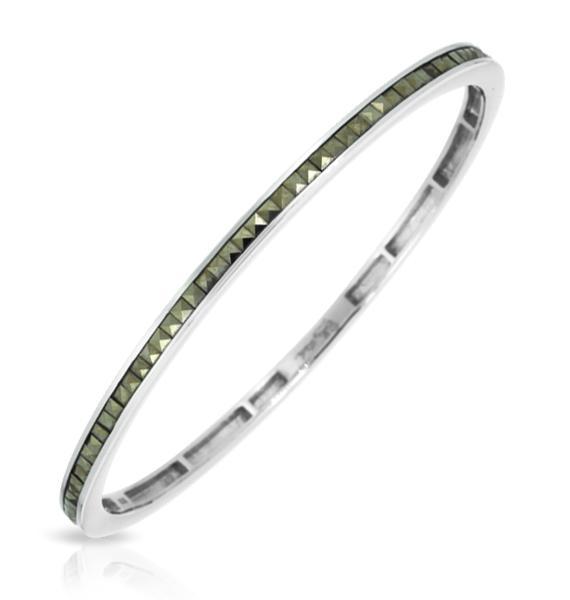 Marcasite bangle deals