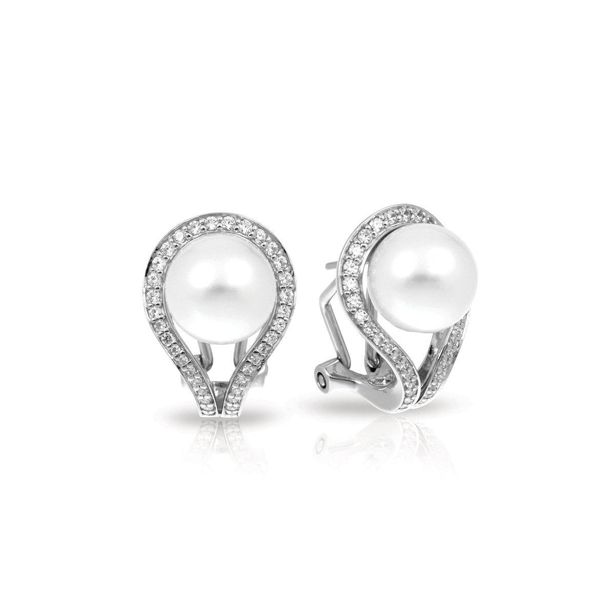 Laurel earrings discount mikimoto