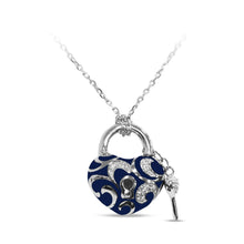 Load image into Gallery viewer, Key To My Heart Petite Pendant
