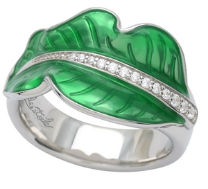 Lily Leaf Ring